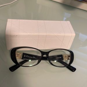 Dior glasses and case